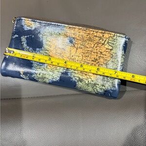 Patricia Nash Prassa Leather Wallet in the "Greek” map.